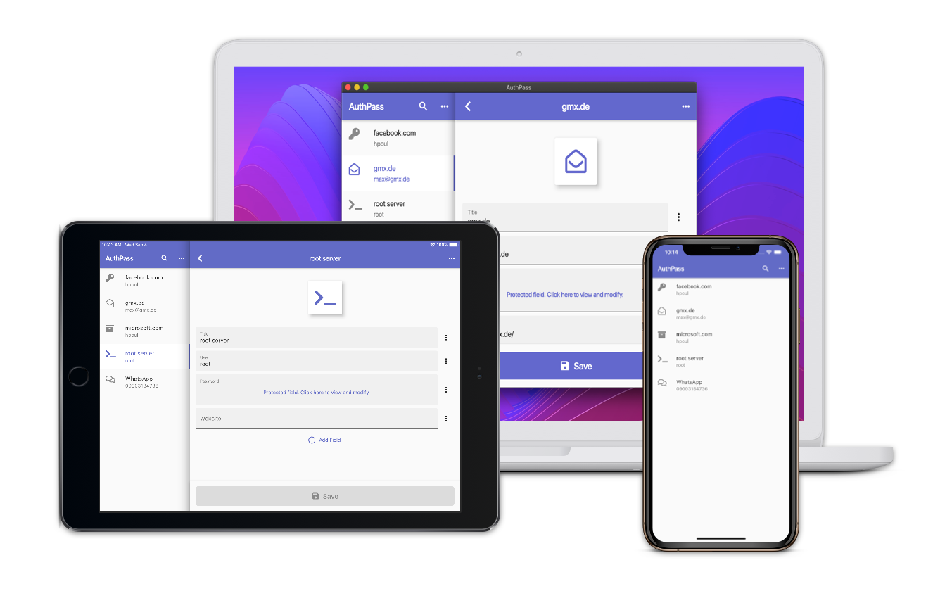 AuthPass Ekran Goruntusu