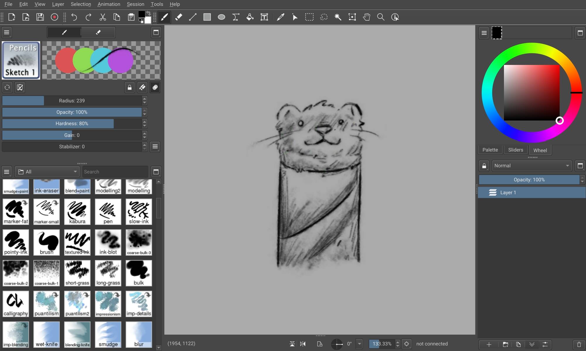 Drawpile Ekran Goruntusu