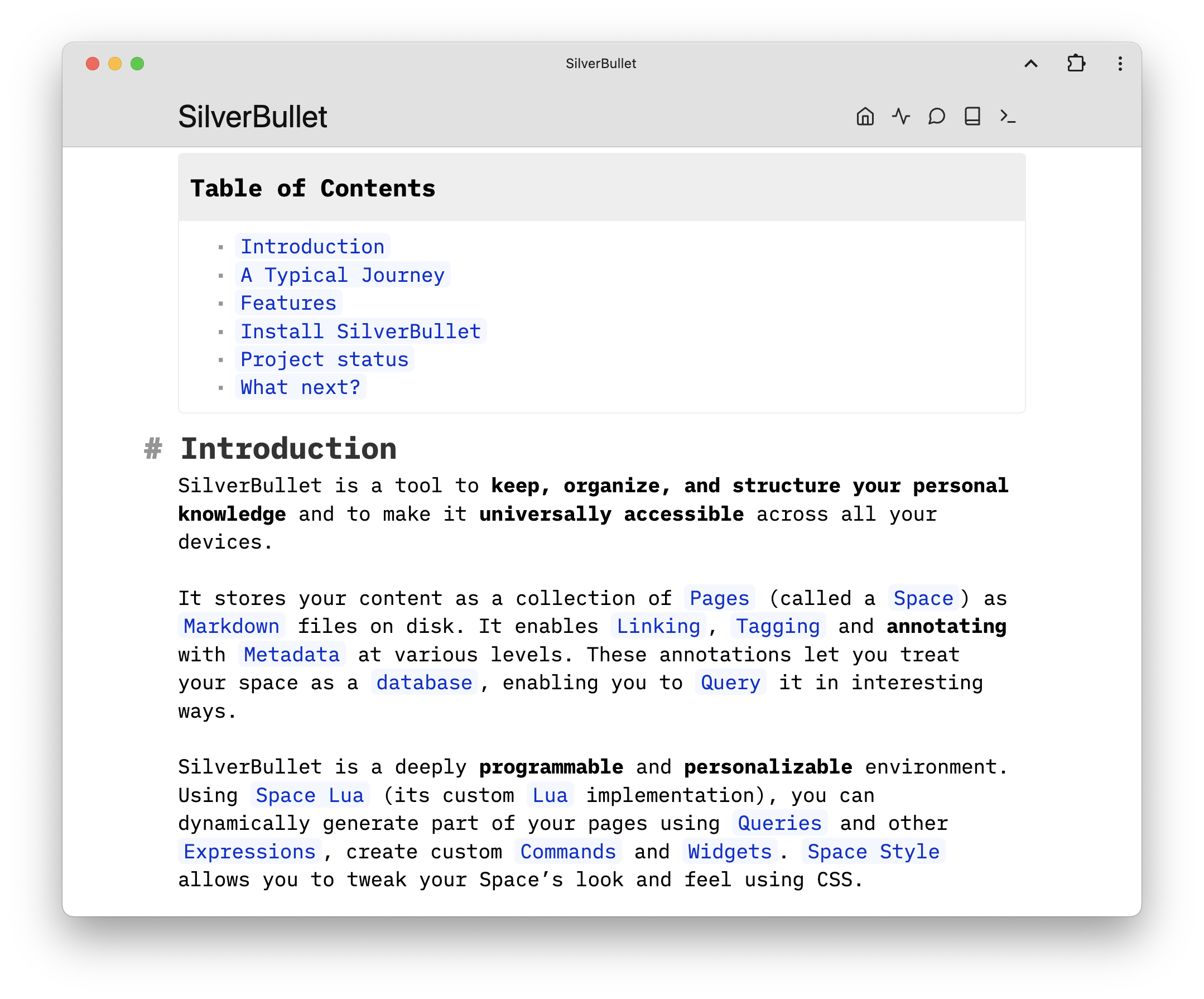 Silverbullet Ekran Goruntusu