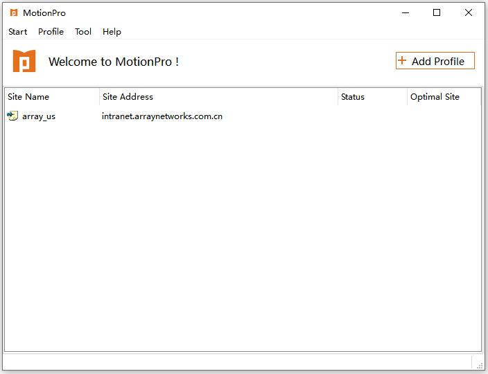 MotionPro Ekran Goruntusu