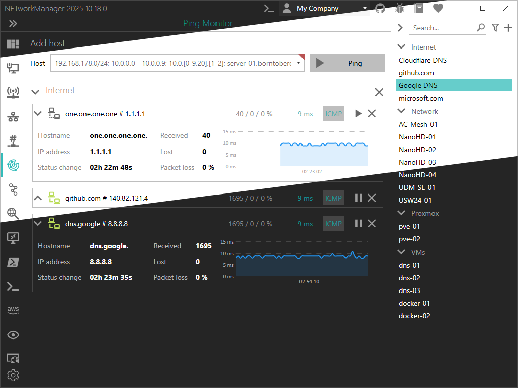 NETworkManager Ekran Goruntusu