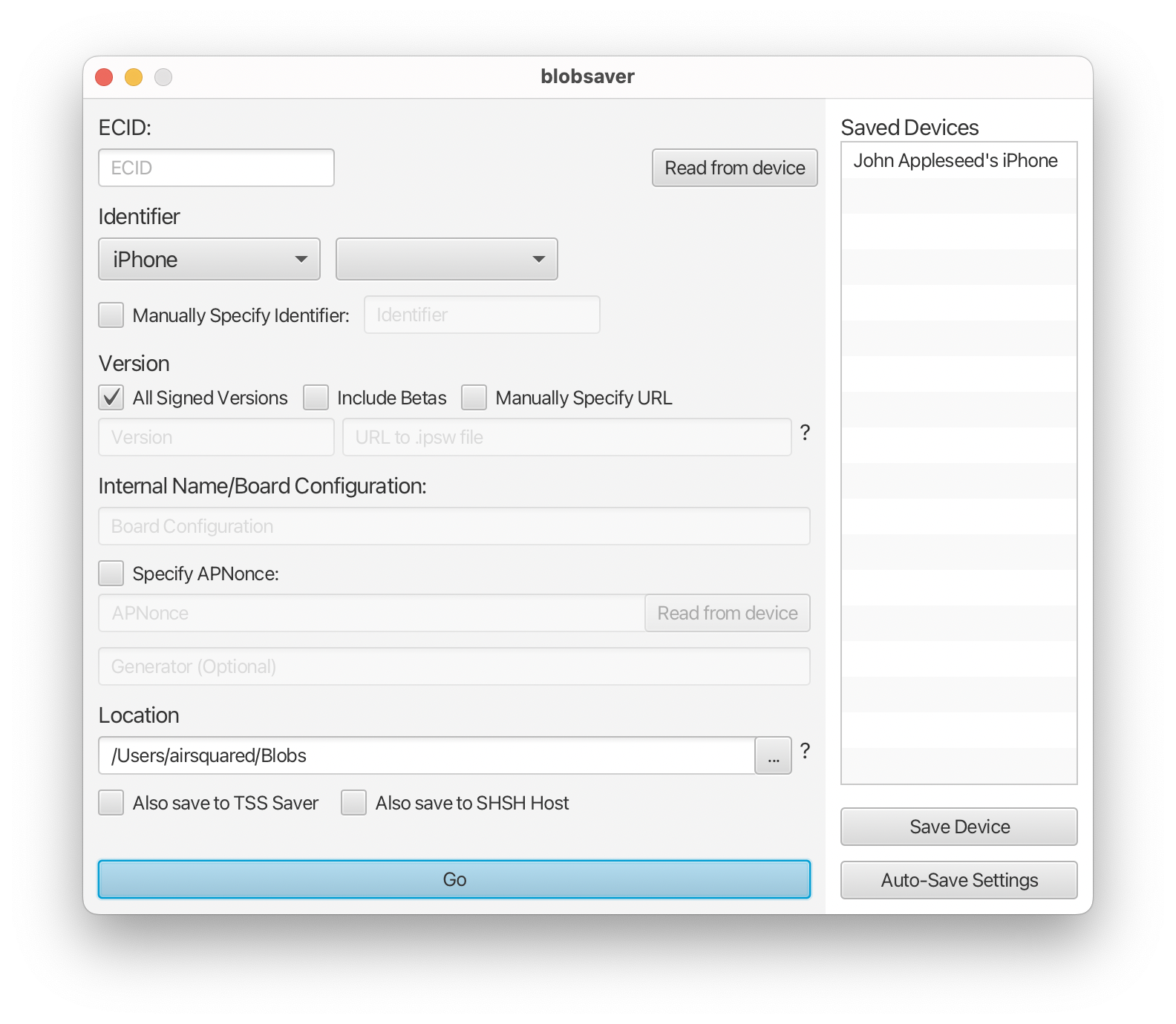 blobsaver Ekran Goruntusu