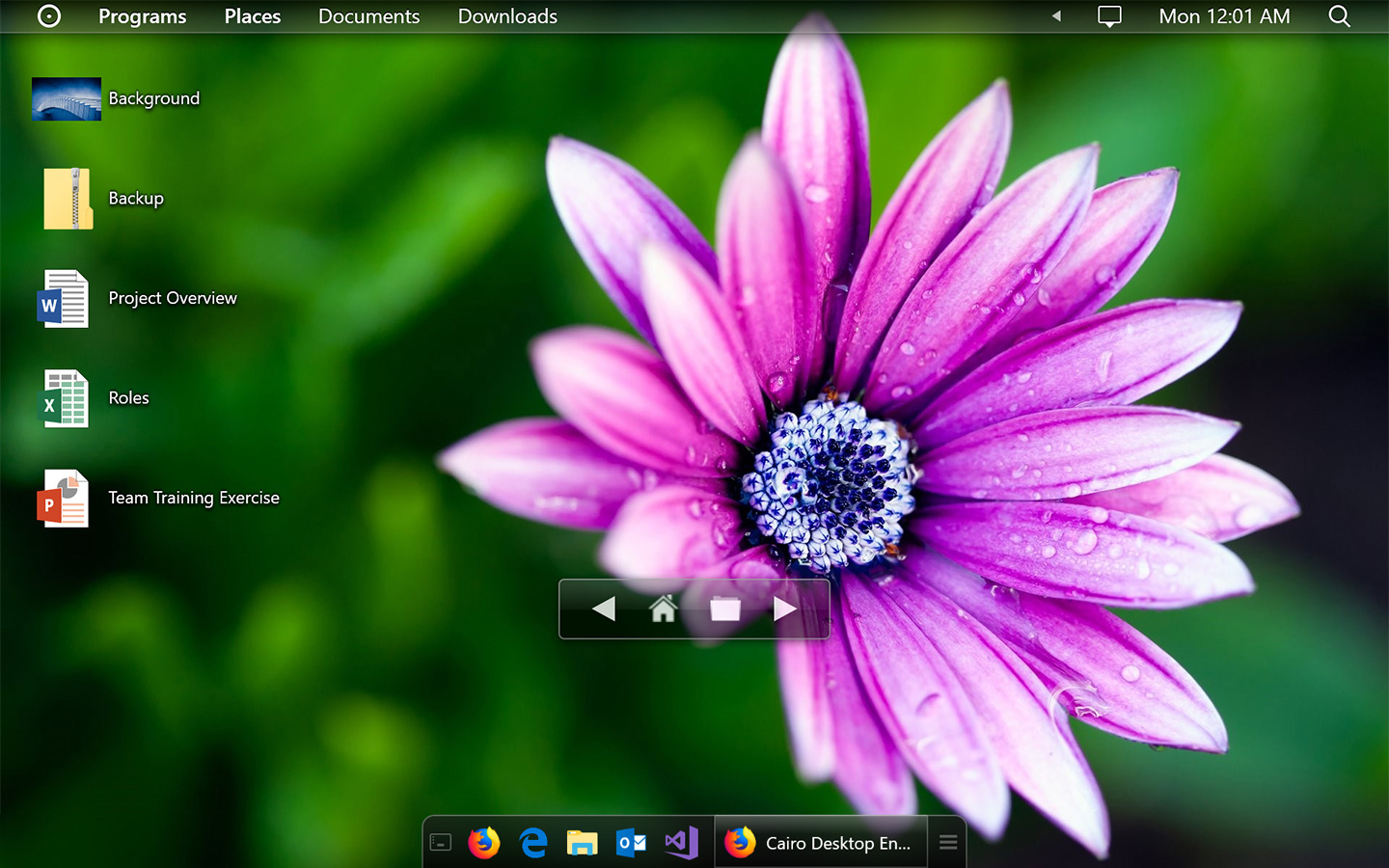 Cairo Desktop Ekran Goruntusu