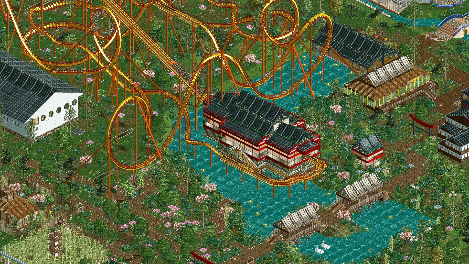 OpenRCT2 Ekran Goruntusu