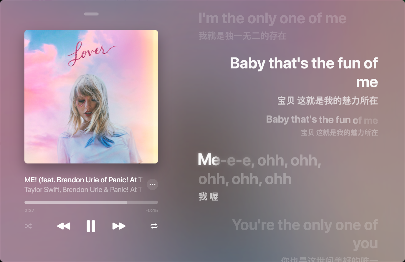 Lyricify App Ekran Goruntusu