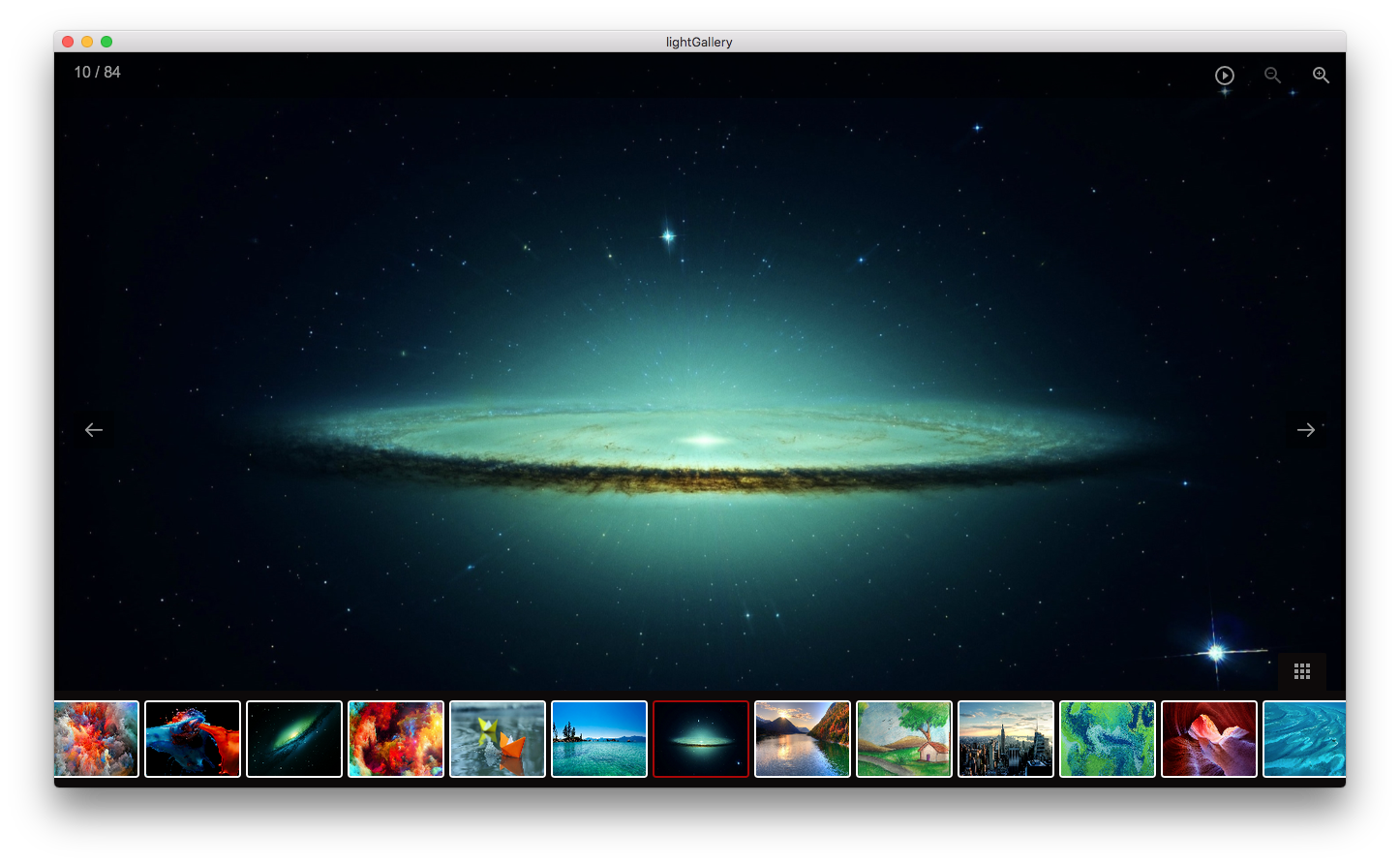 Lightgallery Desktop Ekran Goruntusu