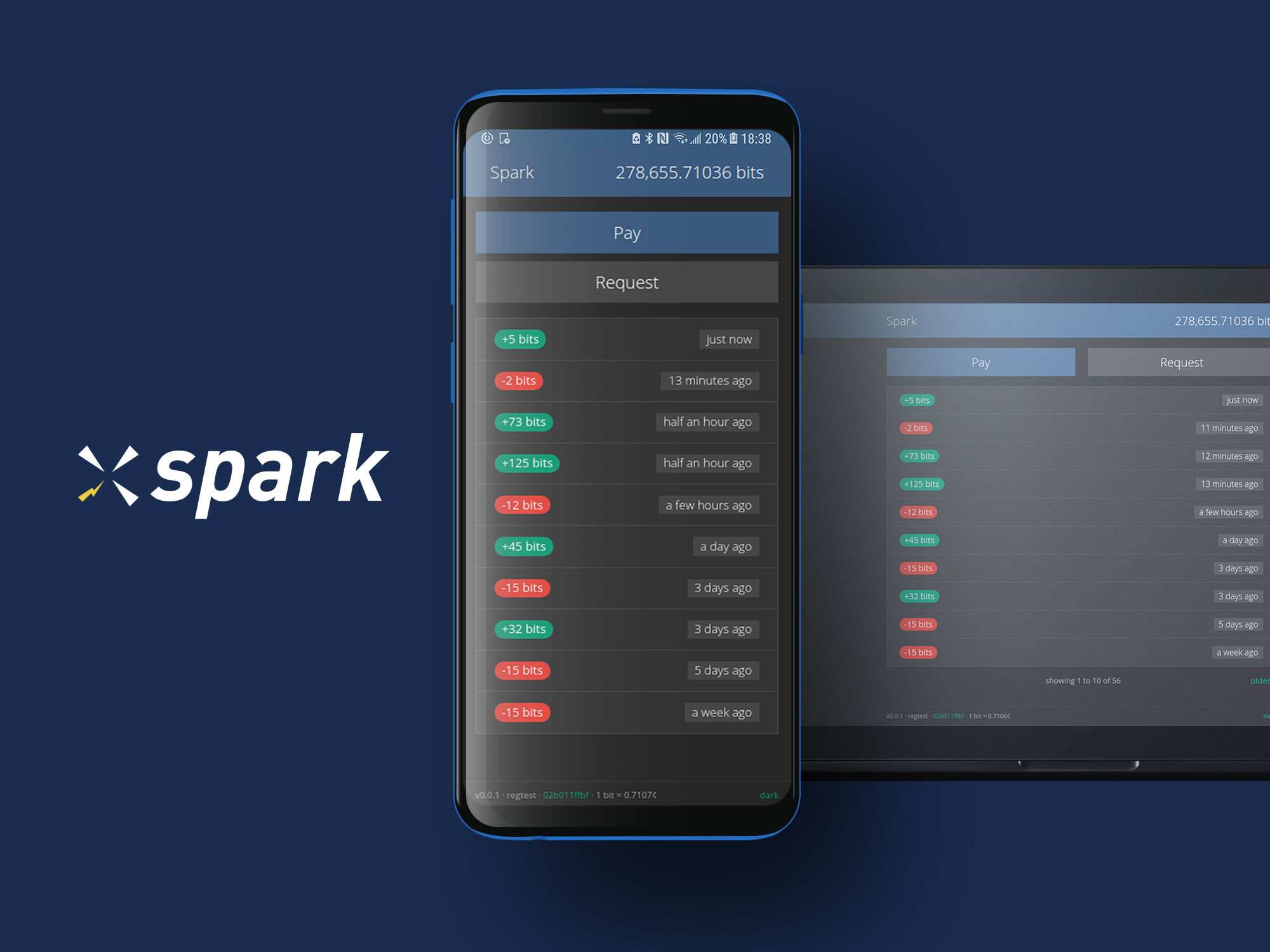 Spark Wallet Ekran Goruntusu