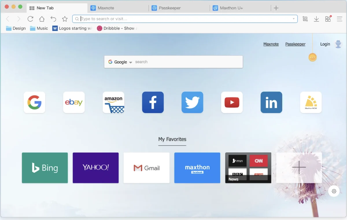 Maxthon Ekran Goruntusu