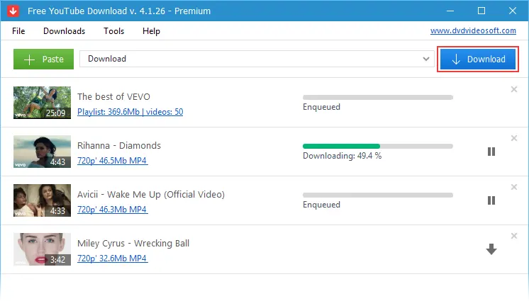 Free YouTube Download Ekran Goruntusu
