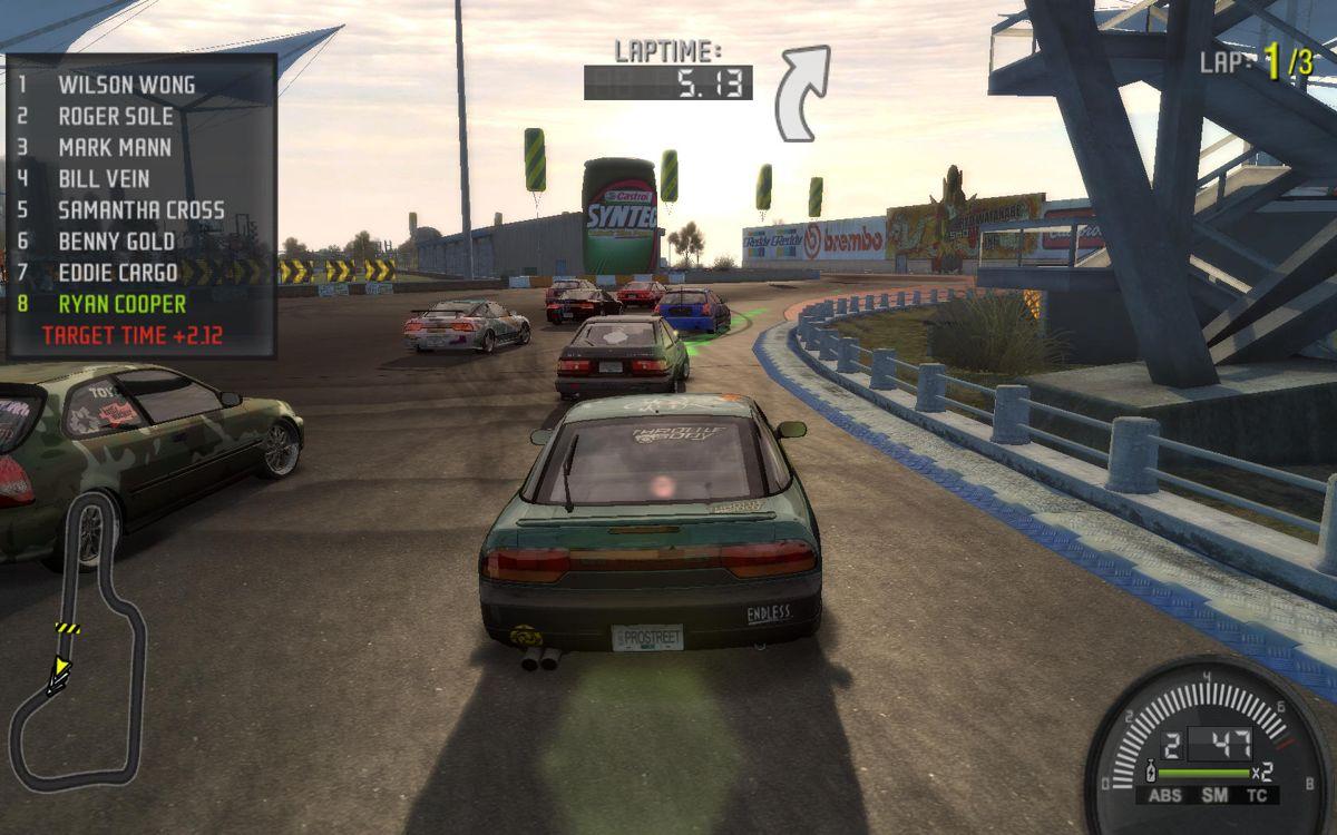 Need for Speed: ProStreet Ekran Goruntusu