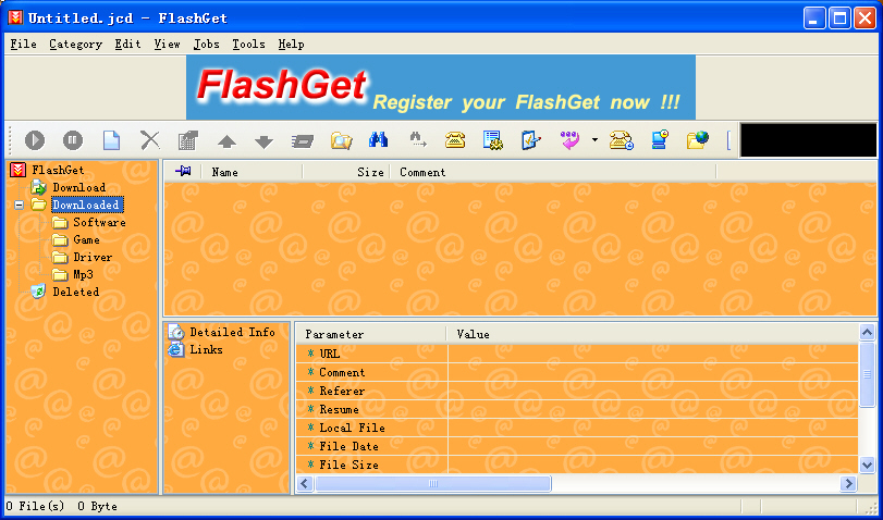 FlashGet Ekran Goruntusu