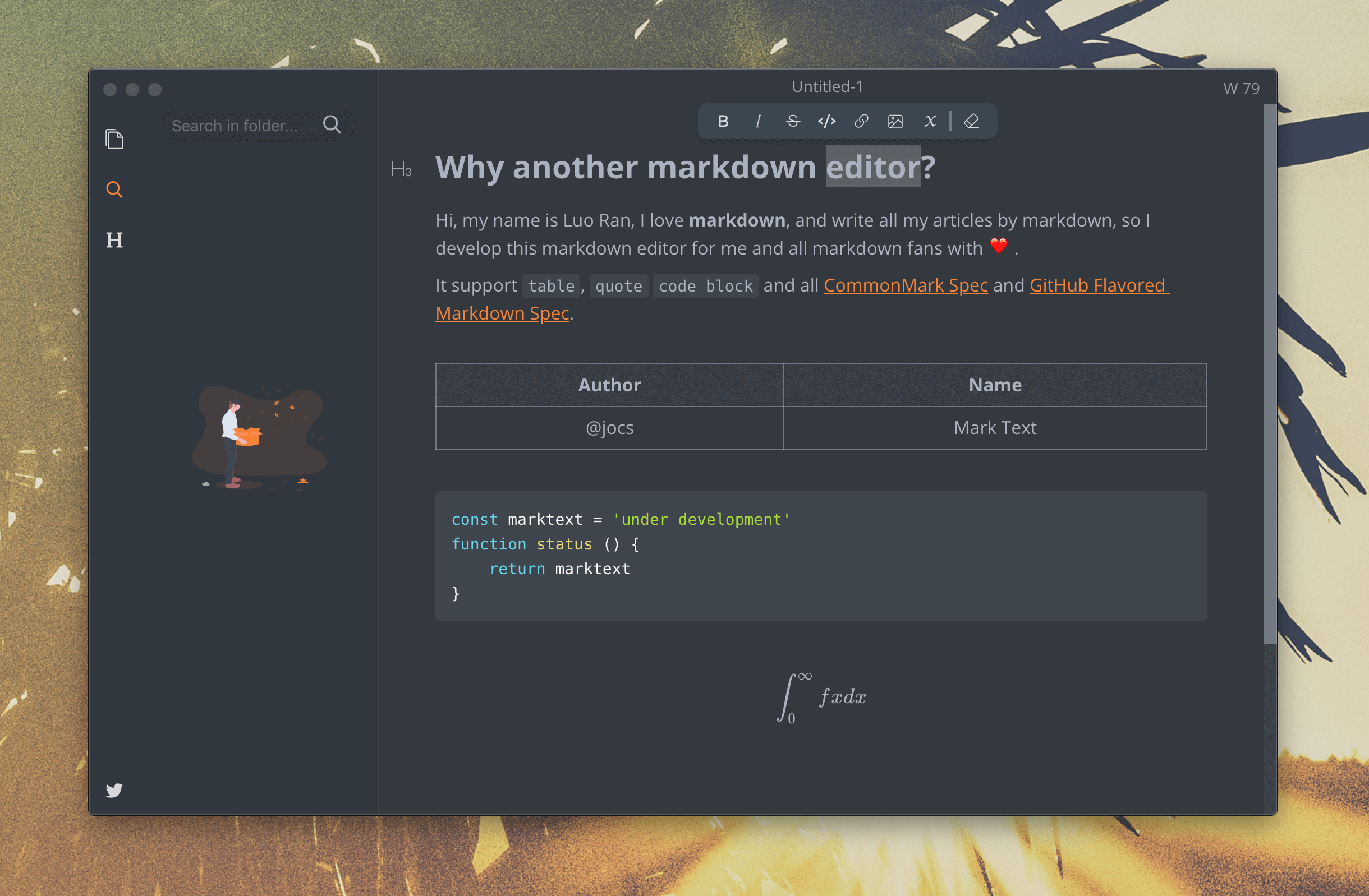 Marktext