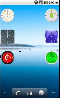 Saat Widget Resimleri