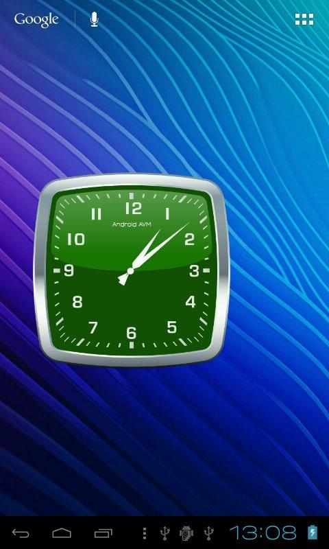 Analog Saat Widget Resimleri