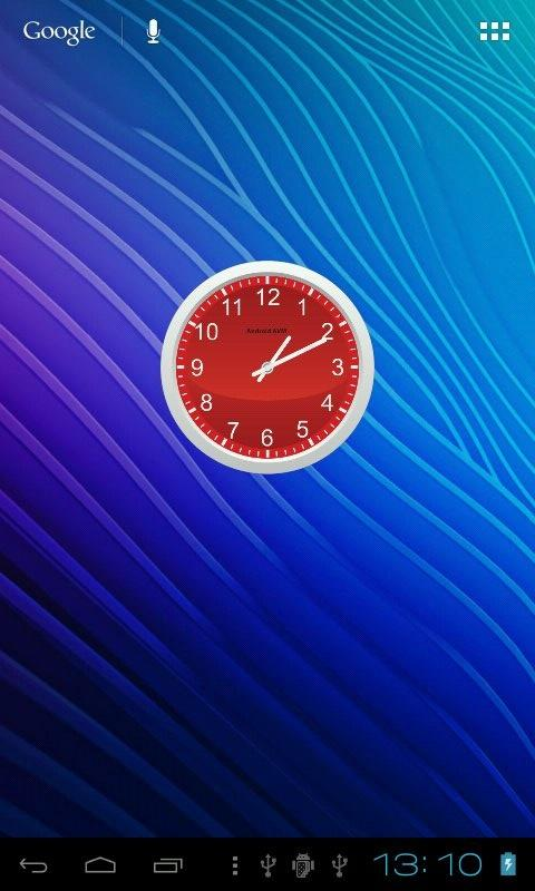 Analog Saat Widget Resimleri