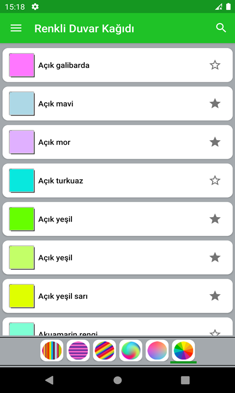 Renkli Duvar Kağıdı Resimleri