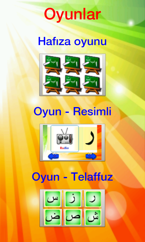 Elif Ba Oyun -Türkçe- Resimleri