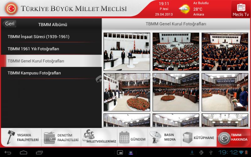 TBMM İndir (Android) Gezginler Mobil