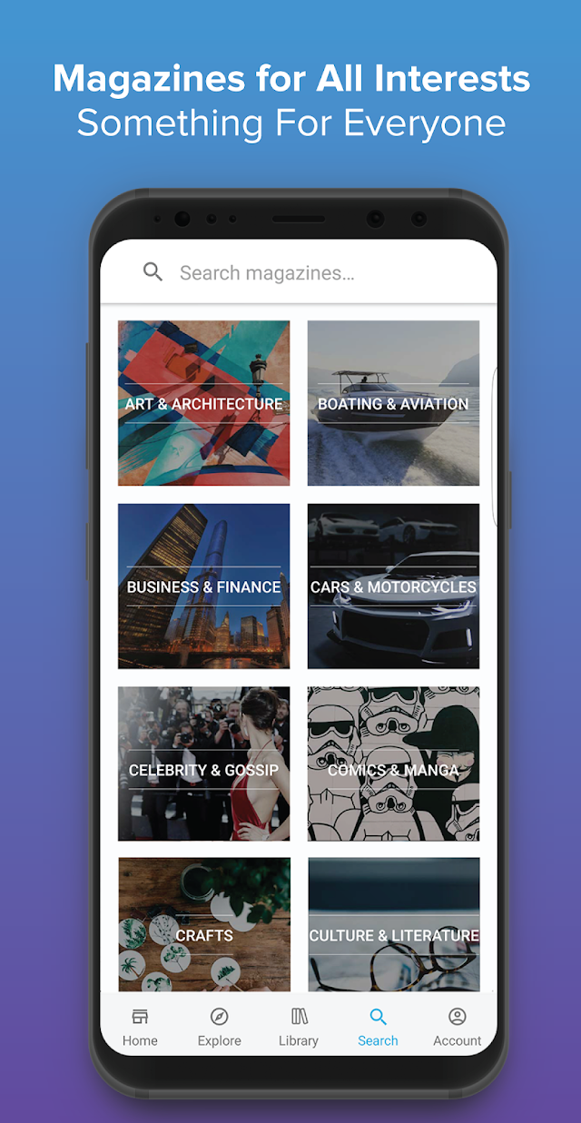ZINIO - Magazine Newsstand Resimleri