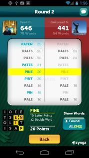 Scramble With Friends Resimleri