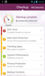 NQ Mobile Security& Antivirus Resimleri