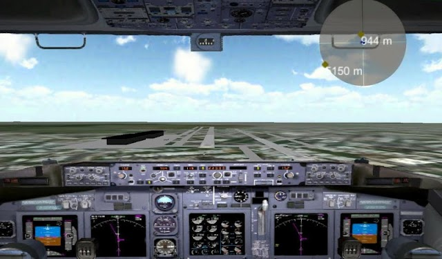 Flight Simulator B737-400 Resimleri