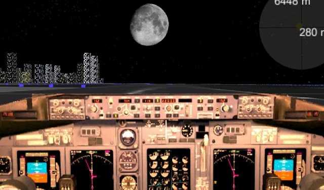 Flight Simulator B737-400 Resimleri