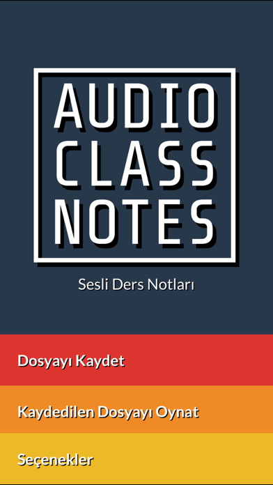 Sesli Ders Notları ücretsiz - Dersleri Kaydet, Paylaşmak ve Etiketle Resimleri