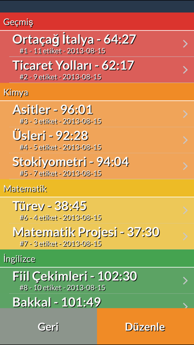 Sesli Ders Notları ücretsiz - Dersleri Kaydet, Paylaşmak ve Etiketle Resimleri