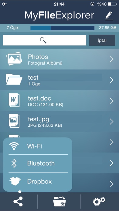 My File Explorer Resimleri