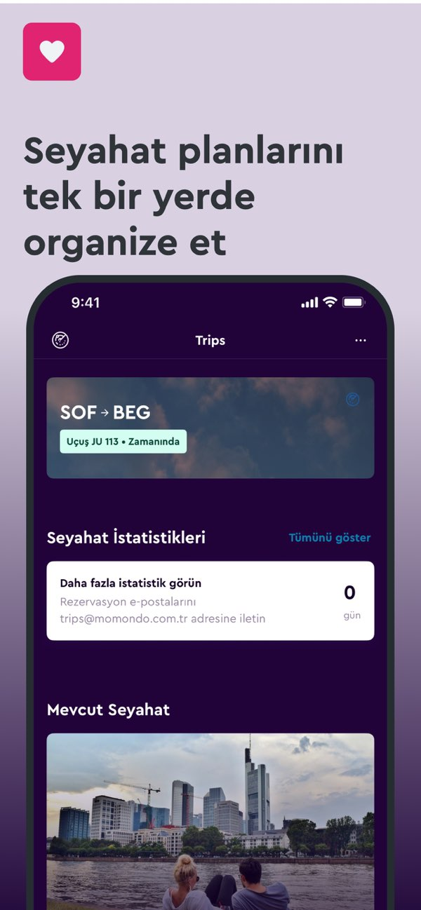 momondo: Uçuşlar, Oteller Resimleri