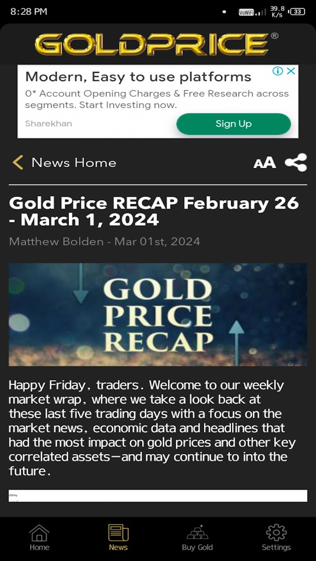 Gold Price Live Resimleri