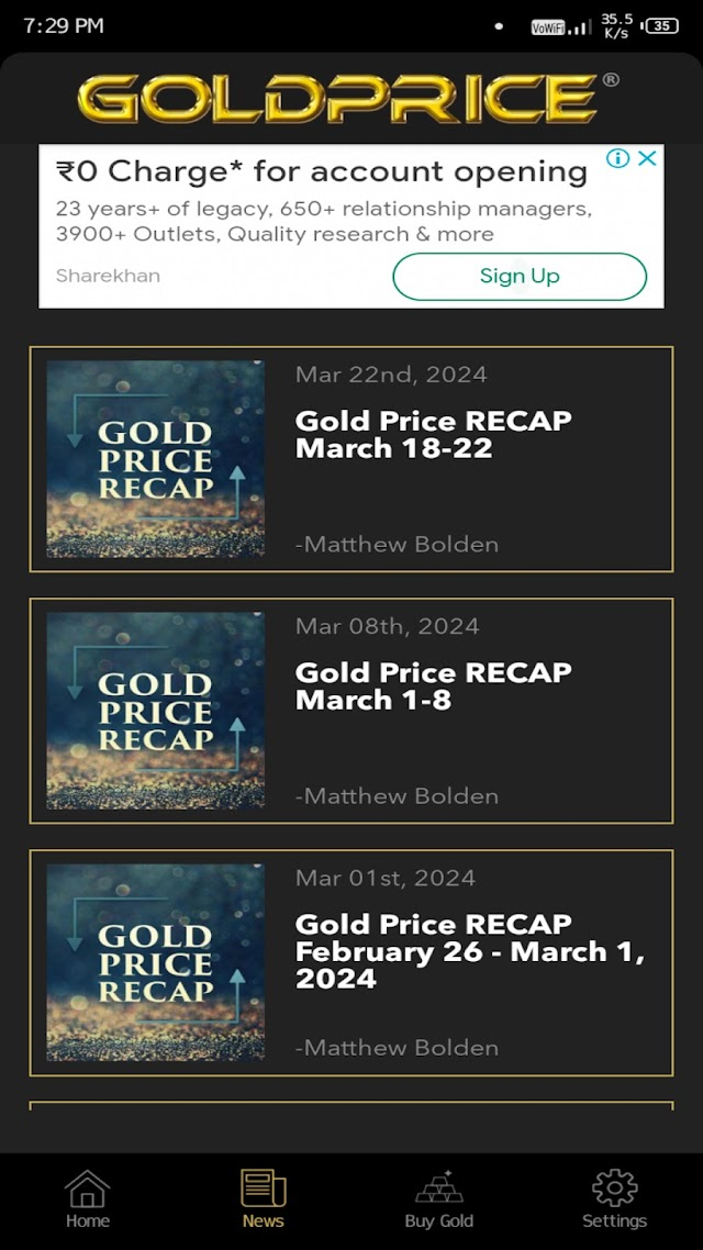Gold Price Live Resimleri