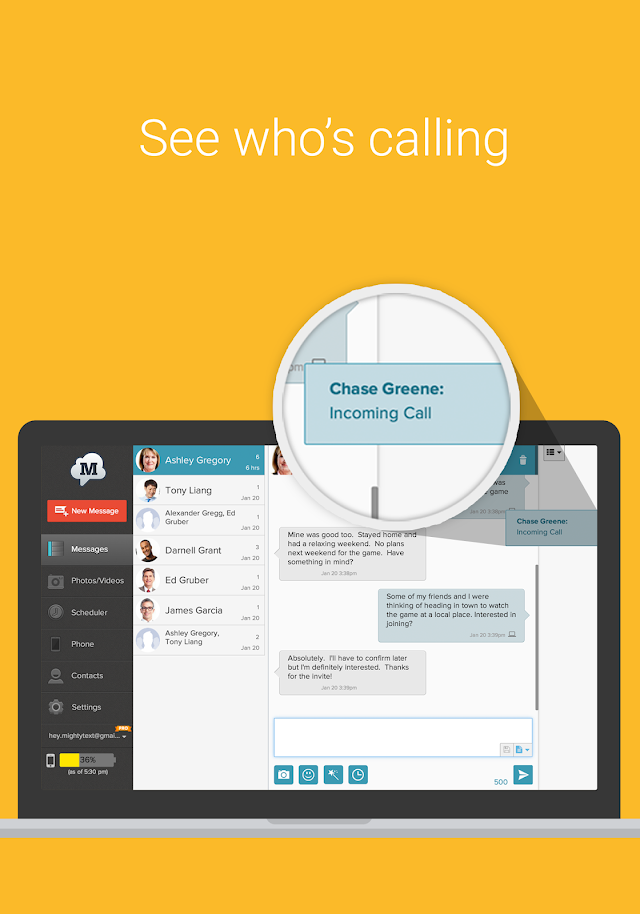Send SMS/MMS Messages from PC Resimleri