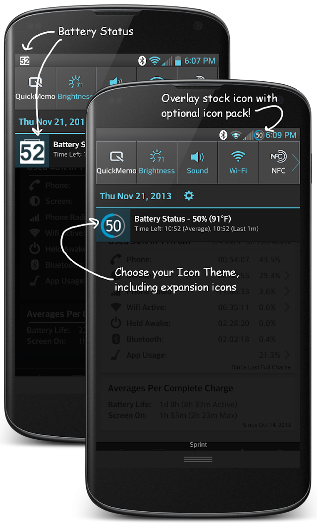 GSam Battery Monitor Resimleri