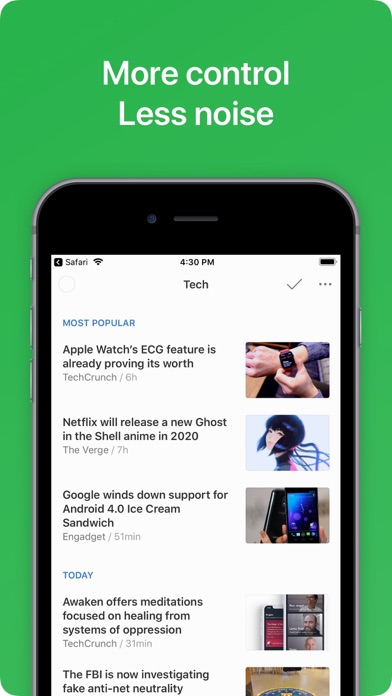 Feedly - Smart News Reader Resimleri