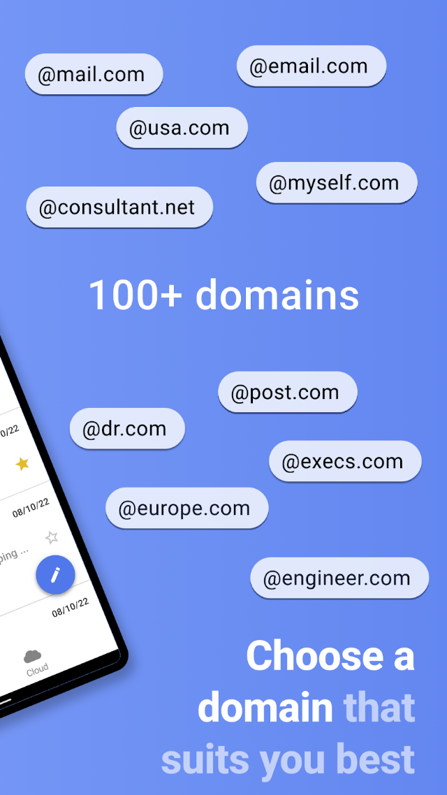 mail.com: Email app & Cloud Resimleri