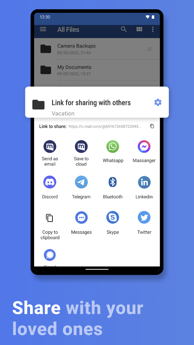 mail.com: Email app & Cloud Resimleri