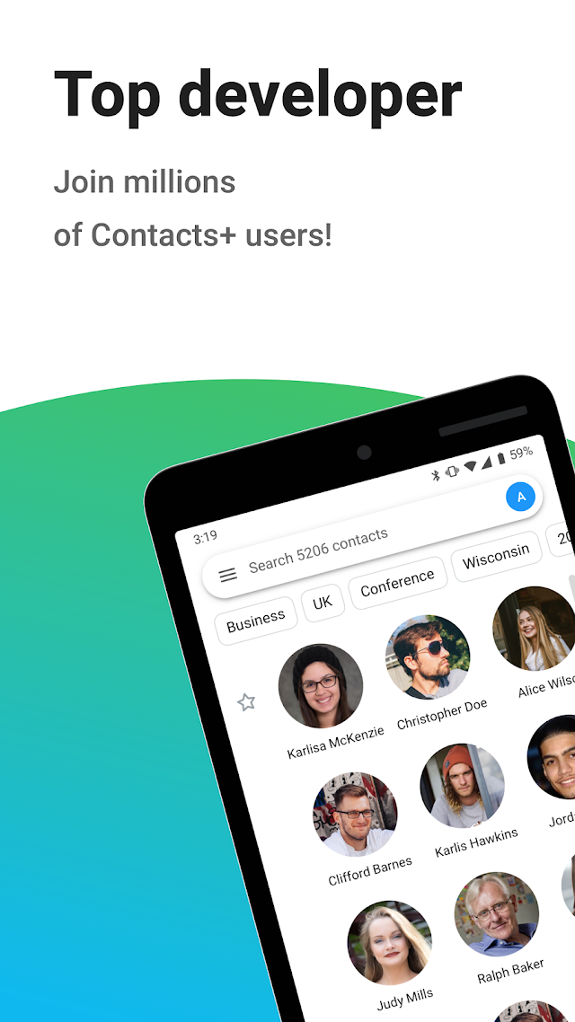Contacts+ Resimleri