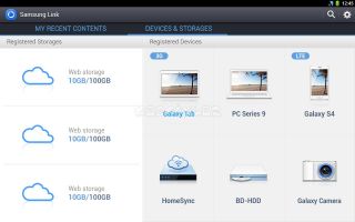 Samsung Link (AllShare Play) Resimleri