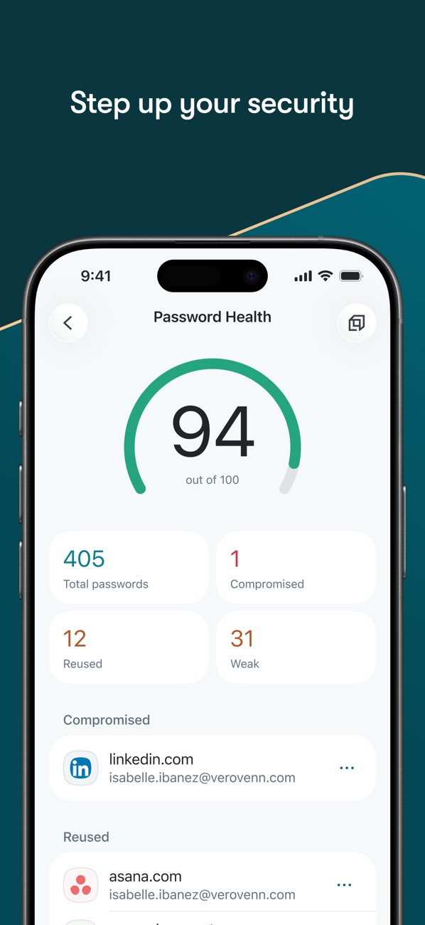 Dashlane Password Manager Resimleri