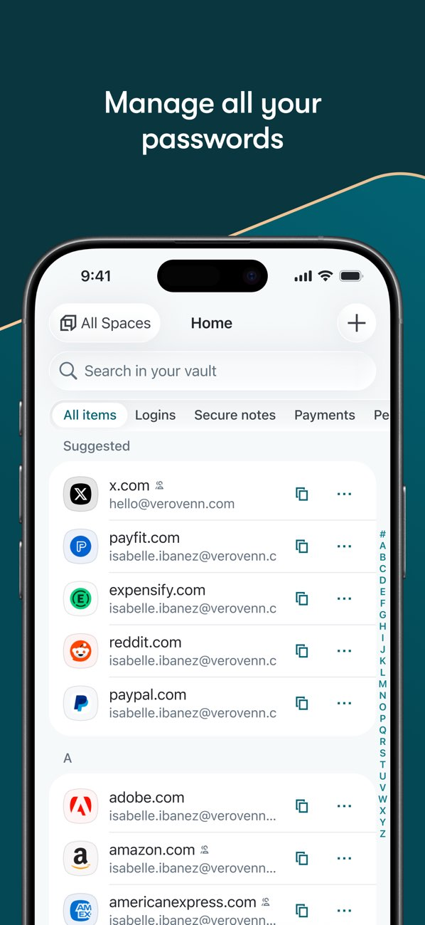 Dashlane Password Manager Resimleri
