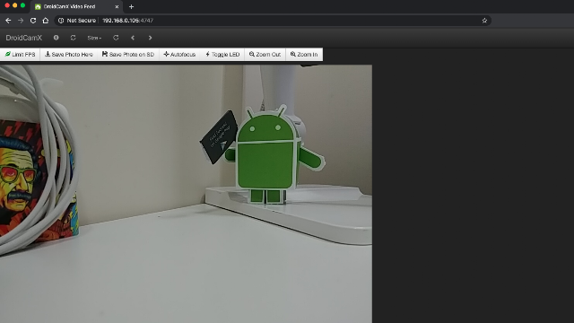 DroidCam Webcam (Classic) Resimleri
