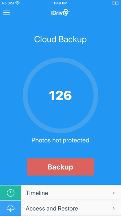 IDrive Online Backup Resimleri