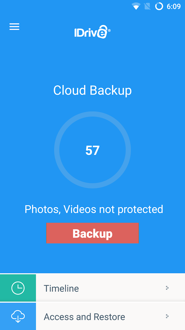 IDrive Online Backup Resimleri