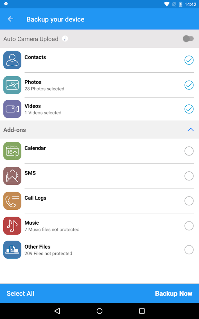 IDrive Online Backup Resimleri