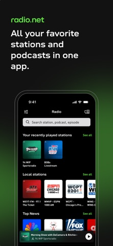 radio.net - radio and podcast Resimleri