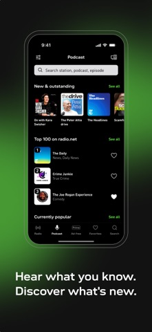 radio.net - radio and podcast Resimleri