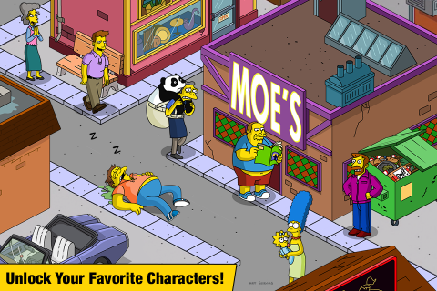 The Simpsons: Tapped Out Resimleri