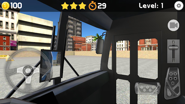 Bus Parking 3D Resimleri